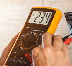 Electric Meter testing outlet for repair or troubleshoot